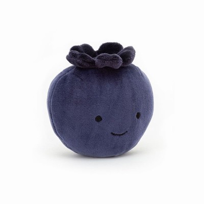 Jellycat Fabulous Fruit Blueberry USA | 70829LUIB